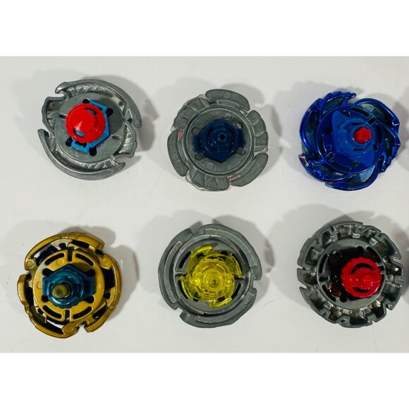 Beyblade Toys Burst Lot Of 10 Tops With 5 Ripcord Launchers Takara Tomy Hasbro - Picture 13 of 14